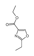 ethyl 2-ethyl-1,3-oxazole-4-carboxylate结构式
