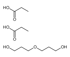 3-(3-hydroxypropoxy)propan-1-ol,propanoic acid结构式