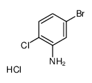 5-bromo-2-chloroaniline,hydrochloride Structure