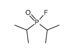 Diisopropyl phosphono fluoridat Structure