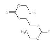 Carbonodithioic acid,S,S'-1,2-ethanediyl O,O'-diethyl ester (9CI)结构式