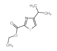 4-异丙基-2-噻唑羧酸乙酯结构式