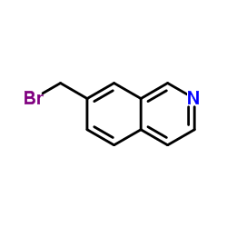 7-(溴甲基)异喹啉结构式