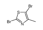2,5-二溴-4-甲基噻唑结构式