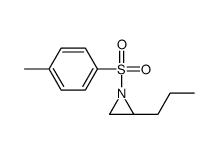 (2S)-1-(4-methylphenyl)sulfonyl-2-propylaziridine Structure