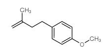 4-(4-METHOXYPHENYL)-2-METHYL-1-BUTENE结构式