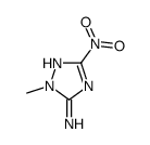 2-methyl-5-nitro-1,2,4-triazol-3-amine结构式