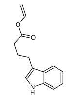 ethenyl 4-(1H-indol-3-yl)butanoate Structure