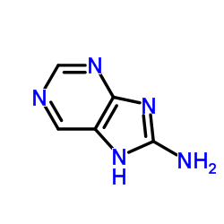 8-氨基嘌呤结构式