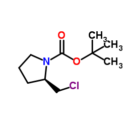 (R)-1-BOC-2-CHLOROMETHYL-PYRROLIDINE Structure