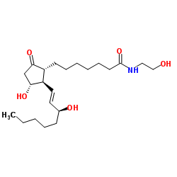 Prostaglandin E1 Ethanolamide Structure