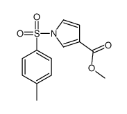 1-甲苯磺酰基-1H-吡咯-3-羧酸甲酯结构式