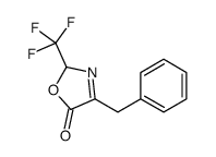 4-benzyl-2-(trifluoromethyl)-2H-1,3-oxazol-5-one Structure