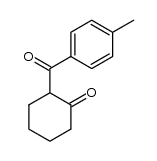 2-oxycyclohexyl 4-methylphenyl ketone结构式