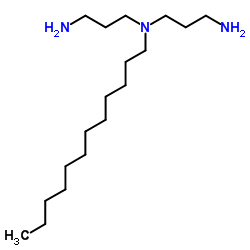 N-(3-Aminopropyl)-N-dodecyl-1,3-propanediamine structure