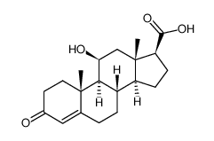 17-脱氧皮质醇酸结构式