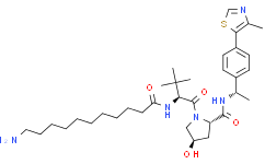 (S,R,S)-AHPC-Me-C6-NH2 Structure