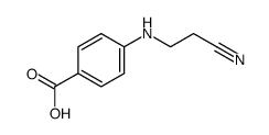 Benzoic acid, p-[(2-cyanoethyl)amino]- (7CI,8CI)结构式
