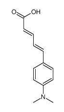 5-[4-(dimethylamino)phenyl]penta-2,4-dienoic acid Structure