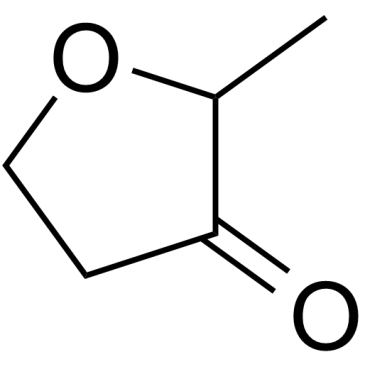 2-Methyltetrahydrofuran-3-one structure