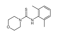 N-(2,6-dimethylphenyl)morpholine-4-carbothioamide Structure