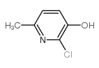 2-氯-6-甲基吡啶-3-醇结构式