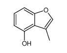 4-hydroxy-3-methylbenzofuran结构式