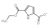 5-硝基-1H-吡咯-2-羧酸乙酯结构式
