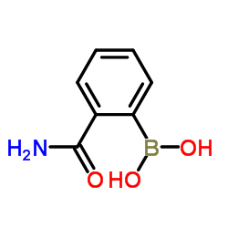 2-甲酰氨苯基硼酸结构式