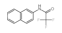 Acetamide,2,2,2-trifluoro-N-2-naphthalenyl-结构式