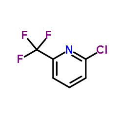 2-氯-6-三氟甲基吡啶结构式