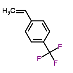4-(三氟甲基)苯乙烯结构式