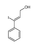 3-iodo-3-phenylprop-2-en-1-ol Structure