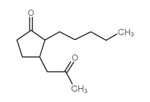 3-(2-氧代丙基)-2-戊基环戊酮结构式
