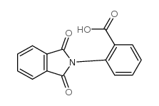 N-(2-羧基苄基)酞亚胺结构式