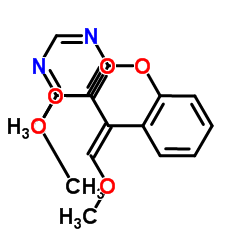 methyl (E)-3-methoxy-2-[2-(6-methoxypyrimidin-4-yl)oxyphenyl]prop-2-enoate Structure