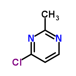 4-Chloro-2-methylpyrimidine Structure