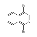 1,4-二溴异喹啉结构式