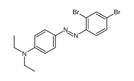 4-[(2,4-dibromophenyl)diazenyl]-N,N-diethylaniline Structure