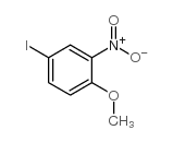 4-碘-2-硝基苯甲醚结构式