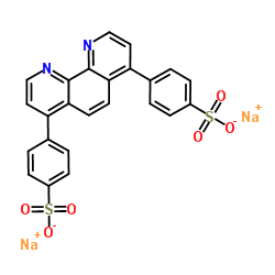 水合红菲绕啉二磺酸钠水合物结构式