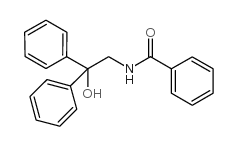 N-(2-HYDROXY-2,2-DIPHENYLETHYL)BENZENECARBOXAMIDE Structure