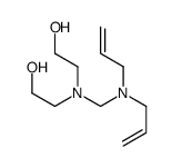 2-[[bis(prop-2-enyl)amino]methyl-(2-hydroxyethyl)amino]ethanol结构式