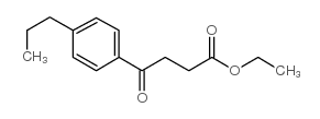 ETHYL 4-(4-N-PROPYLPHENYL)-4-OXOBUTYRATE结构式