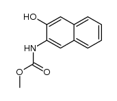 (3-hydroxy-[2]naphthyl)-carbamic acid methyl ester结构式