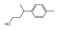 3-(p-tolyl)-1-butanol结构式