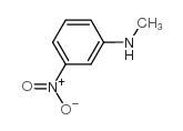 3-硝基-N-甲基苯胺结构式