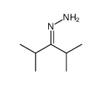 2,4-dimethylpentan-3-ylidenehydrazine结构式