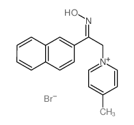 (NZ)-N-[2-(4-methylpyridin-1-yl)-1-naphthalen-2-yl-ethylidene]hydroxylamine结构式