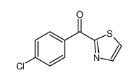 2-(4-氯苯甲酰基)噻唑结构式
